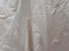 Load image into Gallery viewer, Beige floral self pattern, lined &amp; I/L, 3982b
