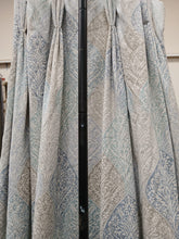 Load image into Gallery viewer, Pale blues &amp; greens geometric design, lined &amp; I/L, 3999a
