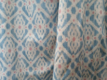 Load image into Gallery viewer, Small blue &amp; red geometric design, lined &amp; I/L, 3999b
