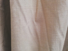 Load image into Gallery viewer, Beige Plain Linen, Lined &amp; I/L, Ruffle Top with 1" Pencil Tape 4001a
