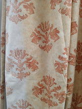 Load image into Gallery viewer, Pale terracotta b/g with darker motifs. lined &amp; I/L, 4002d
