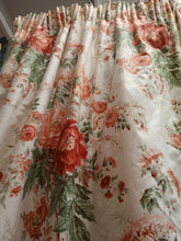 Load image into Gallery viewer, Cream b/g with pink florals, lined &amp;I/L, 4003b

