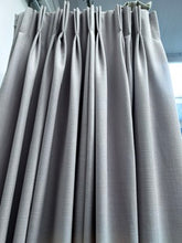 Load image into Gallery viewer, Warm Taupe Linen, lined, Pinch Pleat 4005a
