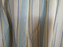 Load image into Gallery viewer, Beige &amp; blue stripe, B/O lined, 4007c
