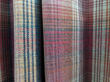 Load image into Gallery viewer, Multi colour Check, Lined, Pinch Pleat, 4009a
