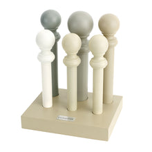 Load image into Gallery viewer, 28mm Honister Wooden Curtain Pole Set - Choice of Finishes &amp; Lengths
