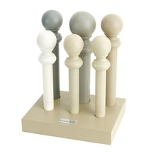 Load image into Gallery viewer, 28mm Honister Wooden Curtain Pole Set - Choice of Finishes &amp; Lengths
