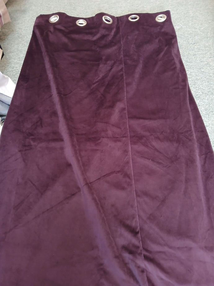 Dark burgundy velour, lined, Iliv 29