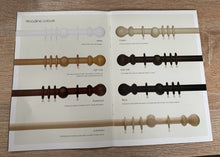 Load image into Gallery viewer, 35mm Woodline Wooden Curtain Pole Set - Choice of Finishes &amp; Lengths

